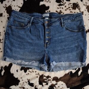 Ava & Viv Dark Blue Denim Shorts